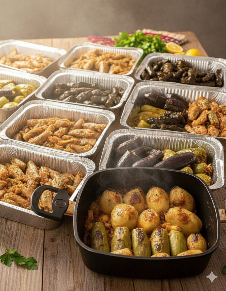 الاكل المنزلي