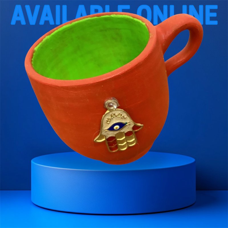 الرسم على الفخار 