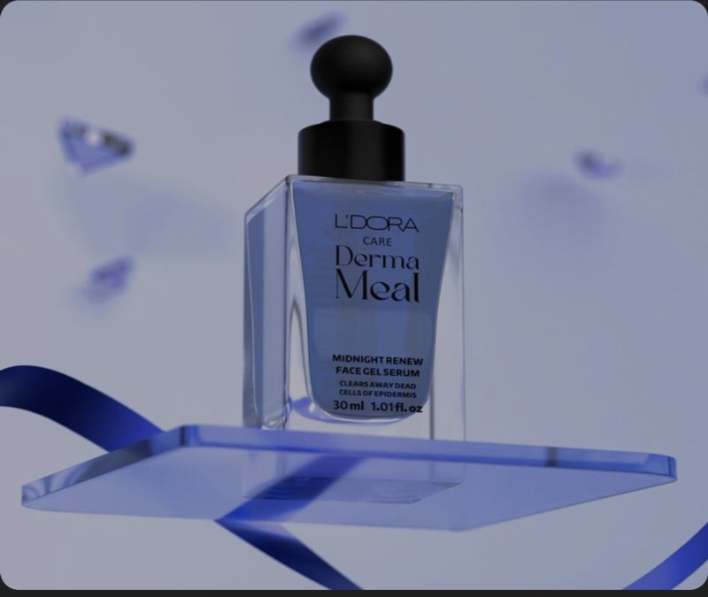 سيروم جل لتجديد البشره في الليل من لدورا