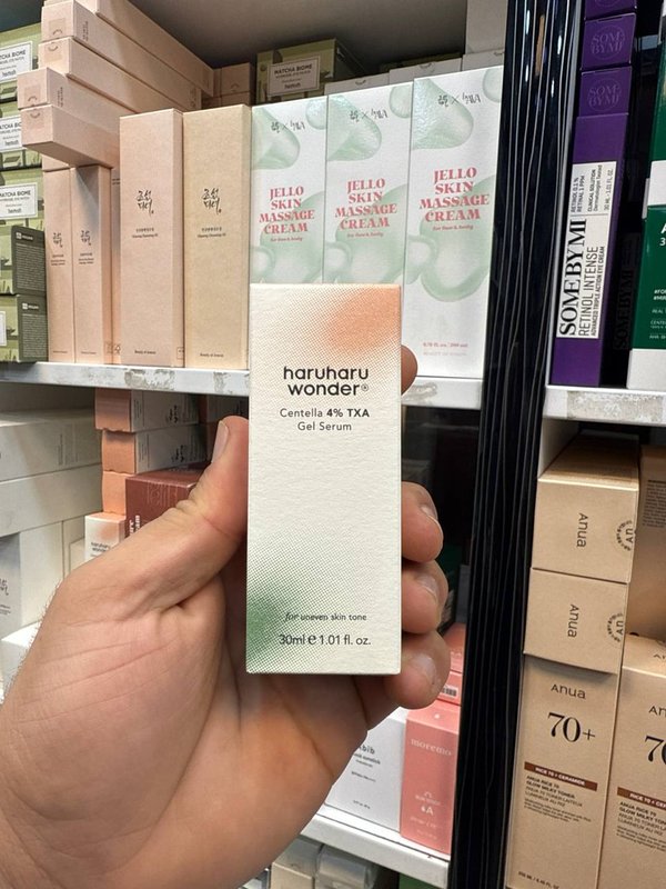 سيروم جل سينتيلا 4% TXA من هاروهارو وندر. 