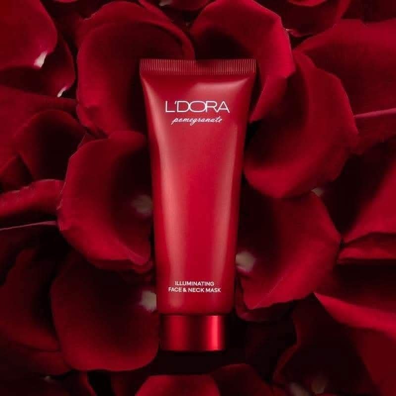 ماسك تفتيح الوجه ورقبه من لدورا