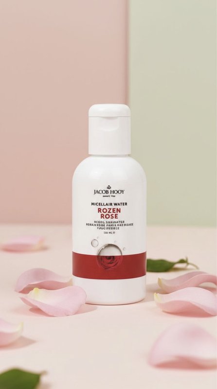 ماء ميسيلار برائحة الورد (Micellar Water - Rozen Rose) من ماركة "Jacob Hooy". 