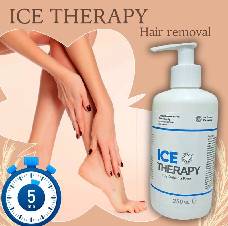 كريم إزالة الشعر Ice Therapy (آيس ثيرابي)بديل الليزر