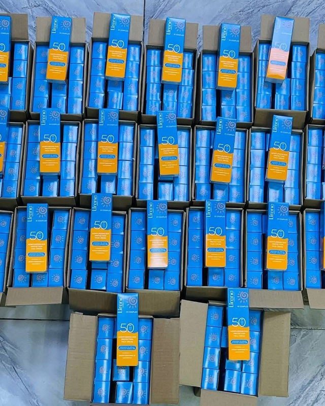 واقي شمس لارين الطبي البولندي Lirene. 