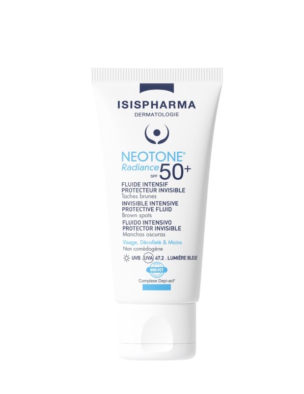 spf 30 - كريم واقي شمسي و مفتح | INVISIBLE - 30 ML 30 ملISIS PHARMA NEOTONE RADUANCE SPF50