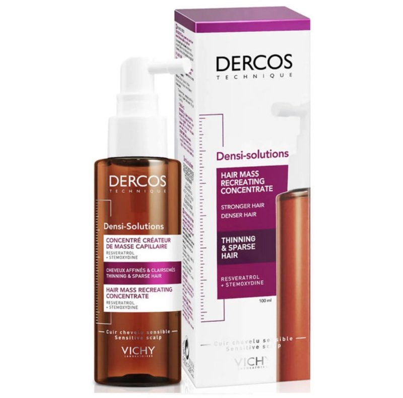 VICHY Dercos Densi-Solutions Thickening Hair Mass Concentrate - 100ml | فيشي كريم تكثيف الشعر للشعر الضيعف - 100 مل.ز